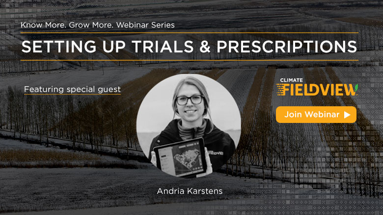 Setting up Trials and Prescriptions. Hosted by Andria Karstens.
